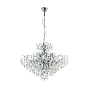 Candelabru EGLO FENOULLET 39524 - E14 9X25W D735mm - Transparent