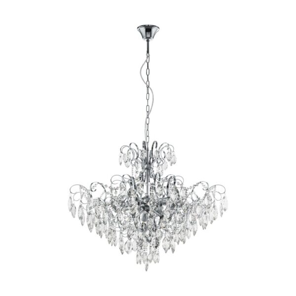 Candelabru EGLO FENOULLET 39524 - E14 9X25W D735mm - Transparent