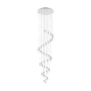 Lustra cristal EGLO PIANOPOLI 1 39545 - LED 40X1.8W 8600lm 3000K D780mm - Cristal - Transparent