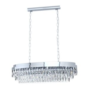 Lustra cristal EGLO VALPARAISO 1 39494 - E14 10X40W - Cristal - Transparent