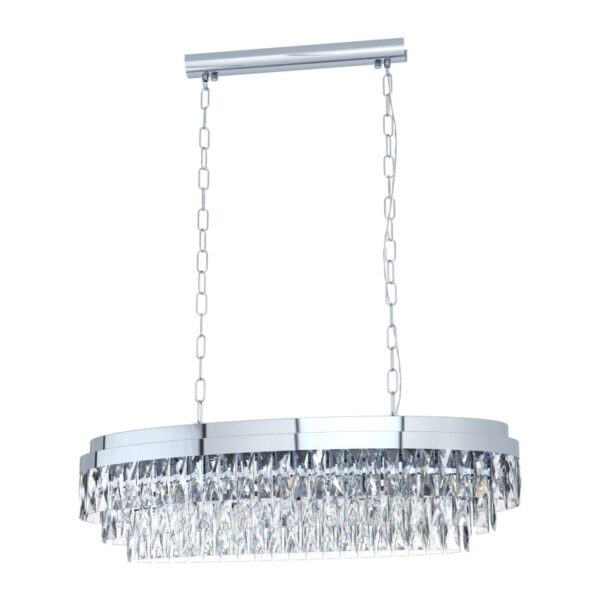 Lustra cristal EGLO VALPARAISO 1 39494 - E14 10X40W - Cristal - Transparent
