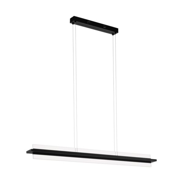 Lustra EGLO SPADAFORA 98495 - LED 14.5W 2050lm 3000K - Aluminiu - Otel - Alb - Transparent