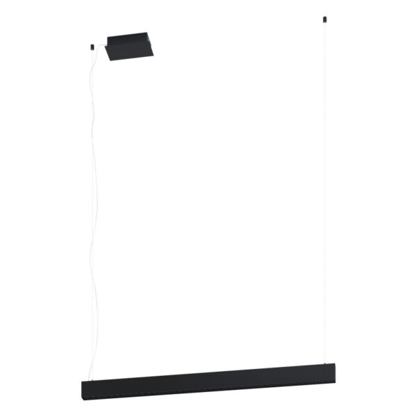 Lustra EGLO TERMINI 39486 - LED 31.5W 5400lm 3000K - Otel - Negru