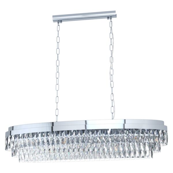 Lustra EGLO VALPARAISO 1 39495 - E14 13X40W - Cristal - Transparent