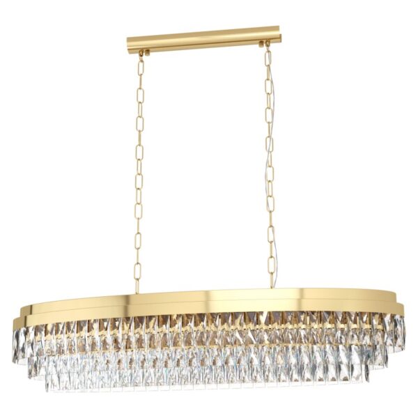 Lustra EGLO VALPARAISO 39463 - E14 13X40W - Cristal - Transparent