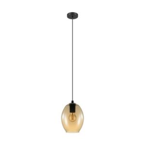 Corpuri de iluminat interior Hl-1 E27 Schwarz-Amber 'Cadaques' Eglo 98581