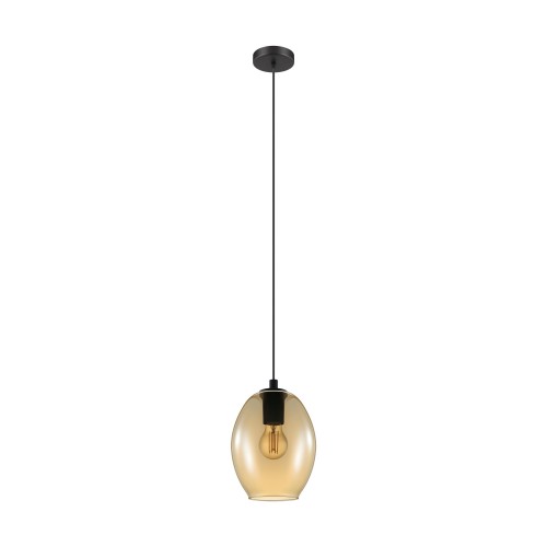 Corpuri de iluminat interior Hl-1 E27 Schwarz-Amber 'Cadaques' Eglo 98581