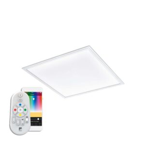 Panou LED RGB inteligent EGLO SALOBRENA-C 96663 - LED RGB 34W 4300lm 2700-6500K - Alb