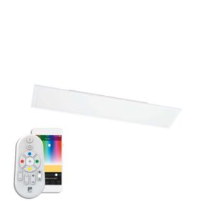 Panou LED RGB inteligent EGLO SALOBRENA-C 96664 - LED RGB 34W 4300lm 2700-6500K - Alb