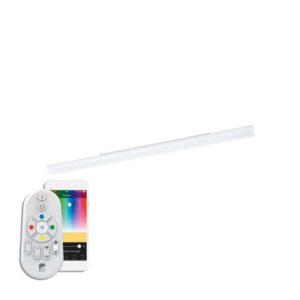 Panou LED RGB inteligent EGLO SALOBRENA-C 98089 - LED RGB 34W 4500lm 2700-6500K - Alb