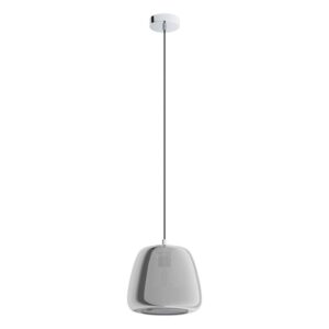 Pendul EGLO ALBARINO 39666 - E27 1X40W D260mm - Negru Transparent