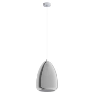 Pendul EGLO ALOBRASE 98614 - E27 1X40W D300mm - Negru Transparent