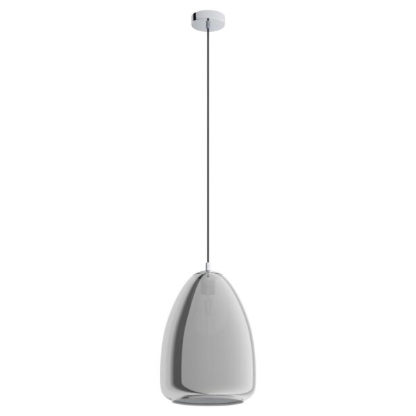 Pendul EGLO ALOBRASE 98614 - E27 1X40W D300mm - Negru Transparent