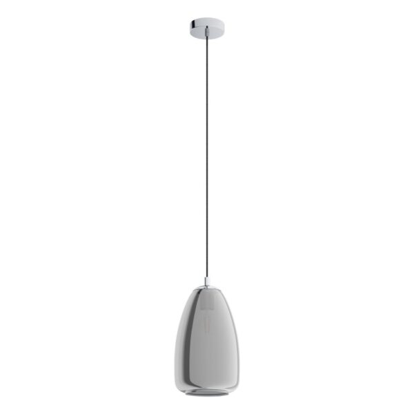 Pendul EGLO ALOBRASE 98615 - E27 1X40W D200mm - Negru Transparent