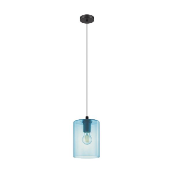 Corpuri de iluminat interior Hl-1 E27 Schwarz-Petrol 'Cadaques 1' Eglo 98586