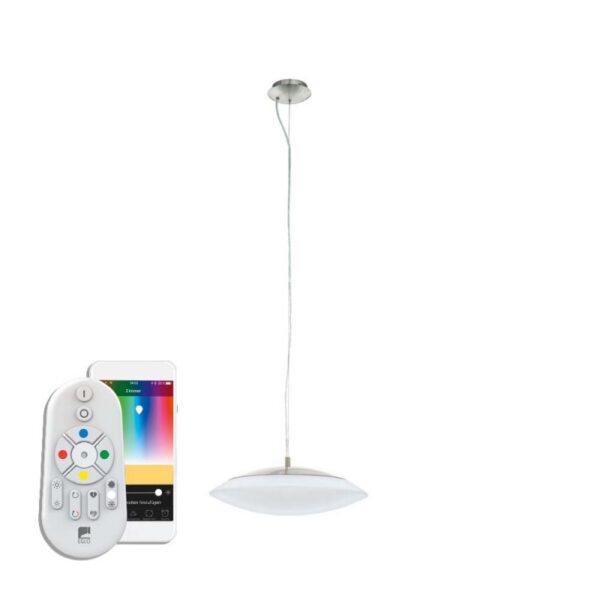 Pendul inteligent EGLO FRATTINA-C 97812 - LED RGB 27W 3400lm 2700-6500K D435mm - Alb