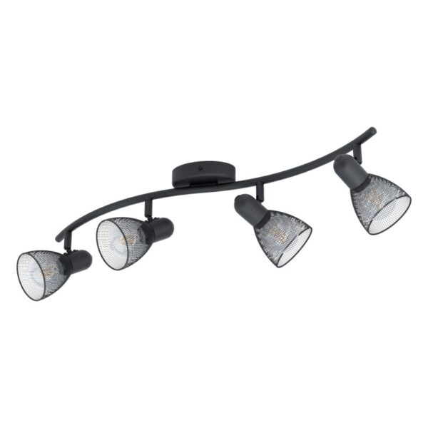 Plafoniera EGLO CAROVIGNO 98623 - E14 4X40W - Otel - Negru