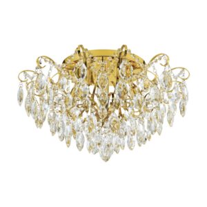 Plafoniera EGLO FENOULLET 1 39602 - E14 6X25W D600mm - Cristal - Transparent