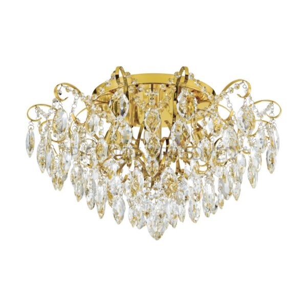 Plafoniera EGLO FENOULLET 1 39602 - E14 6X25W D600mm - Cristal - Transparent