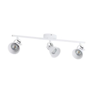 Plafoniera EGLO SERAS 1 98395 - GU10 3X3.3W - Otel - Alb