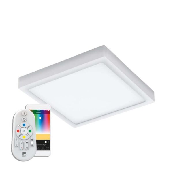 Plafoniera inteligenta exterior EGLO ARGOLIS-C 98172 - LED RGB 22W 2600lm 2700-6500K IP44 - Aluminiu turnat - Alb