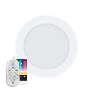 Spot inteligent incastrat EGLO FUEVA-C 32738 - LED RGB 10.5W 1200lm 2700-6500K D170mm