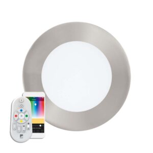 Spot inteligent incastrat EGLO FUEVA-C 32753 - LED RGB 5.4W 700lm 2700-6500K D120mm