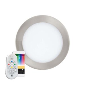 Spot inteligent incastrat EGLO FUEVA-C 32754 - LED RGB 10.5W 1200lm 2700-6500K D170mm