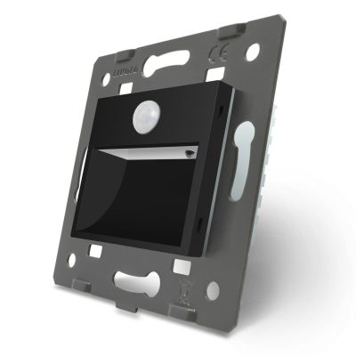 Lampa de veghe LED Livolo cu senzor miscare incorporat Negru VL-782800512