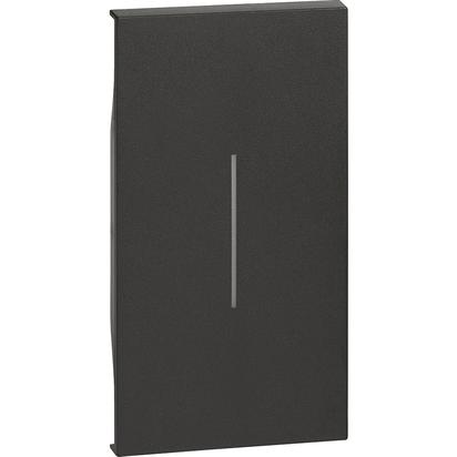 Tasta intrerupator 2 module neagra Living Now KG01M2