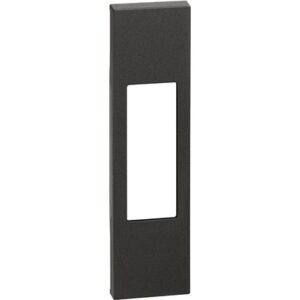 Placa priza standard italian 10-16A 1M neagra Living Now KG02