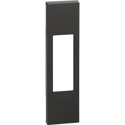 Placa priza standard italian 10-16A 1M neagra Living Now KG02
