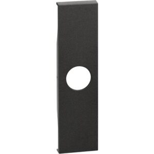 Placa priza TV 1M neagra Living Now KG08