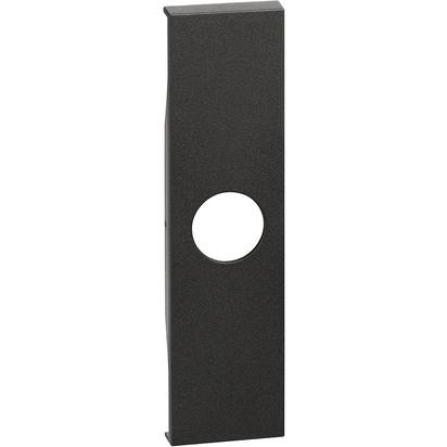 Placa priza TV 1M neagra Living Now KG08