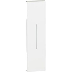 Tasta intrerupator 1 modul alba Living Now KW01