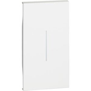 Tasta intrerupator 2 module alba Living Now KW01M2