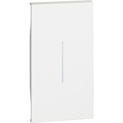 Tasta intrerupator 2 module alba Living Now KW01M2