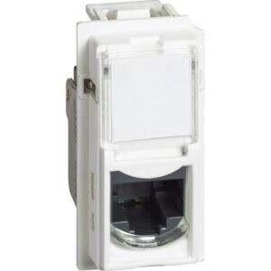 Priza RJ45 fara unelte UTP cat5E alba Living Now KW4279C5E